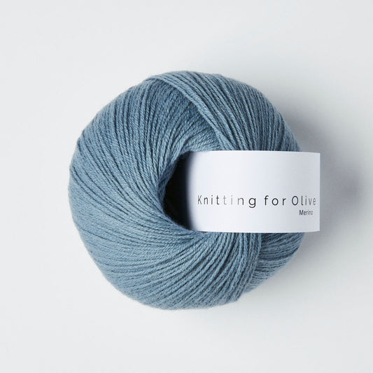 Dusty Dove Blue, Merino