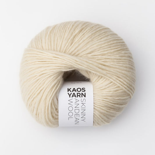 Skinny Andean Wool, Natural